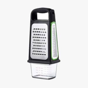 Oxo Goodgrips Etched Box Grater With Removable Zester